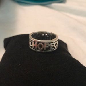 Faith. Hope. Love ring